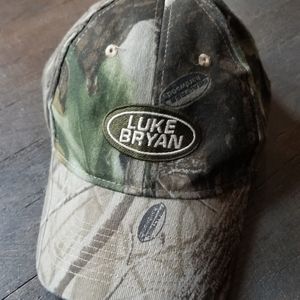 Pre-Owned Luke Bryan Camo Adj Hat Country Music
